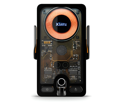 Uchwyt do telefonów XBLITZ FX7 Exclusive automatyczny z ładowaniem bezprzewodowym